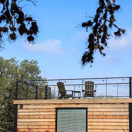 New The Sunset Luxury Container Home Fredericksburg Exteriör bild