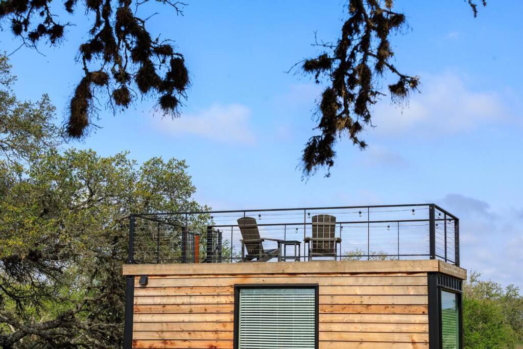 New The Sunset Luxury Container Home Fredericksburg Exteriör bild